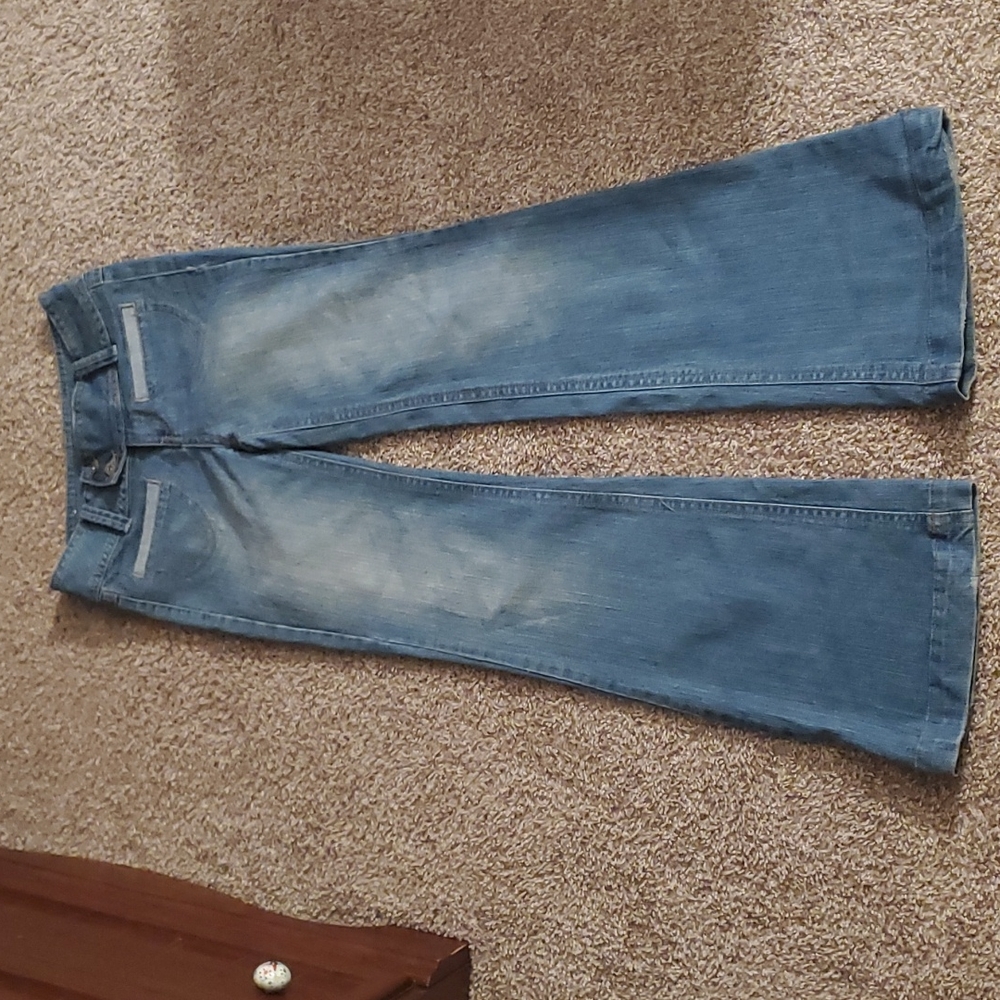 Low Rise Wide Leg Y2K Jeans